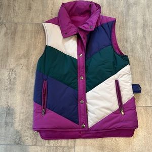 Patagonia reversible puffer vest